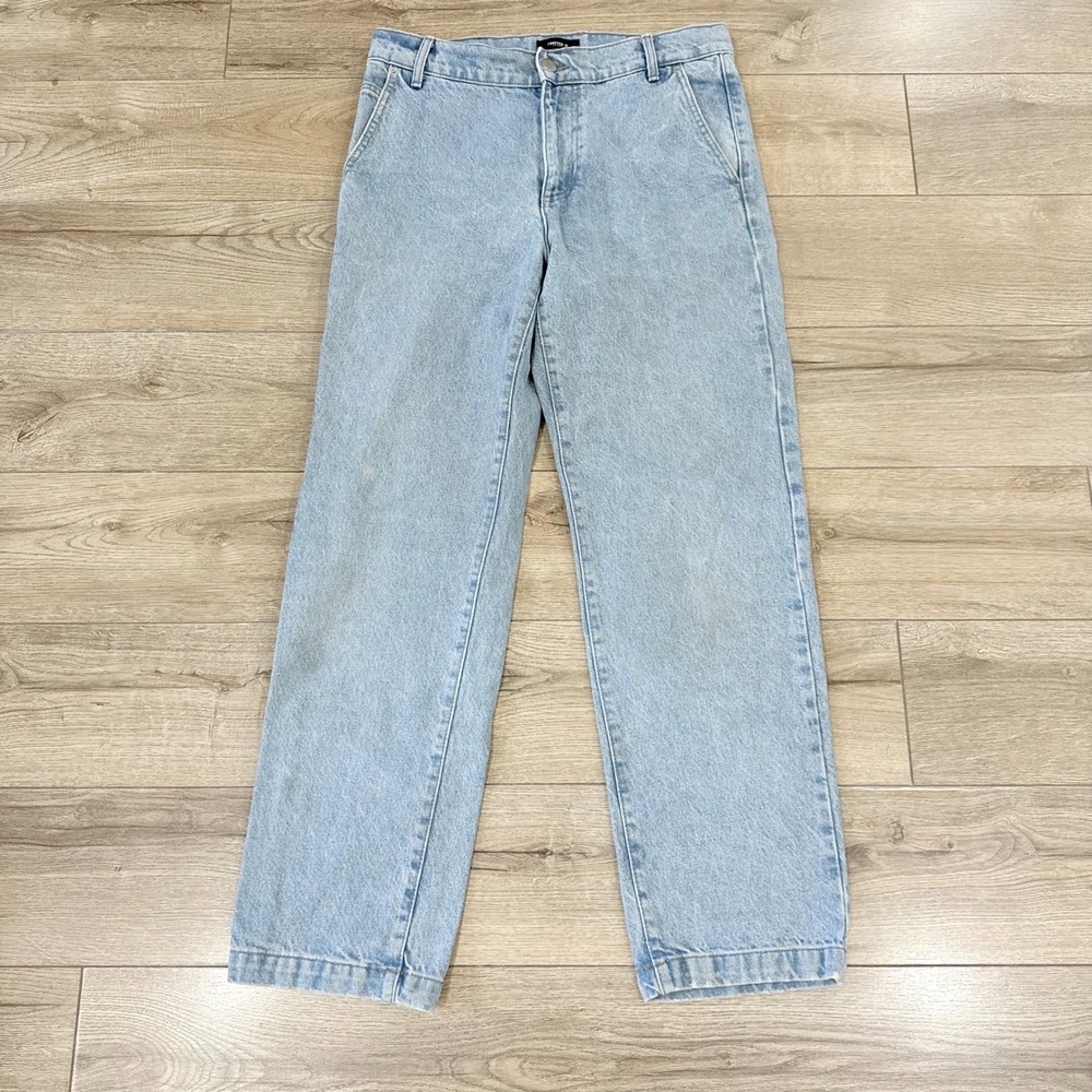Forever 21 Los Angeles Loose Fit Jeans Denim Blue Womens Size 30